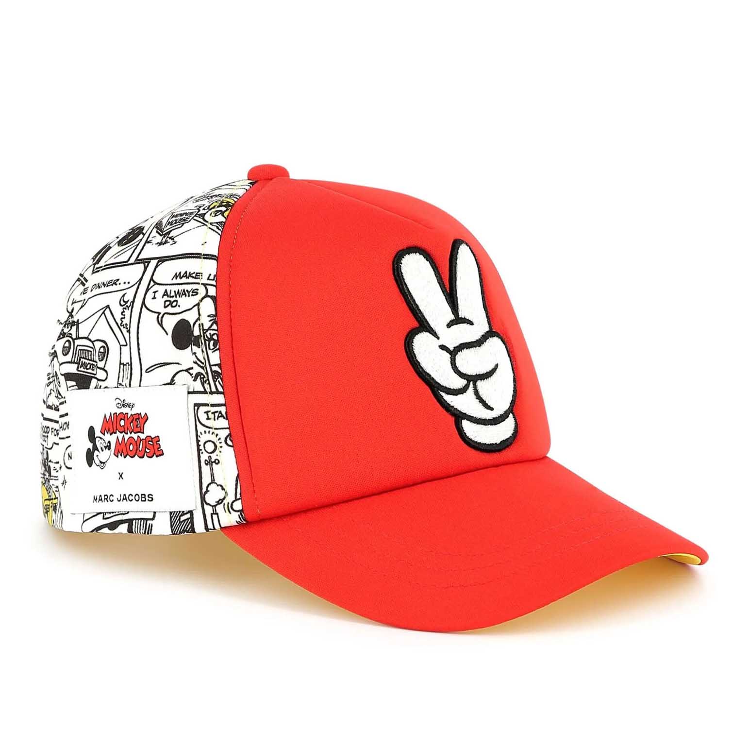 MARC JACOBS Disney Embroidered Cap Red 54-58